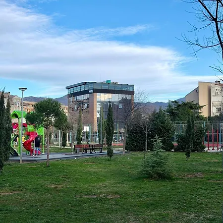 Modern Free Parking Near Center Podgoriçe